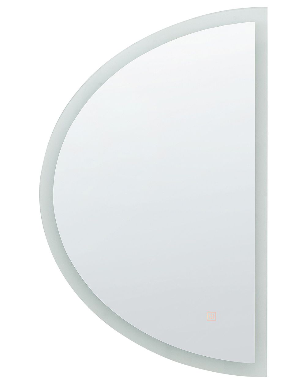 Badrumsspegel med LED BEZONS 49 cm 80 cm Silver