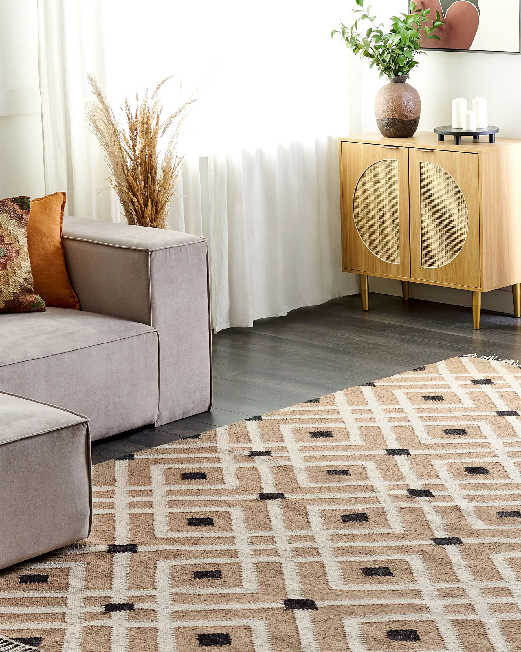 Matta ESENCIK Beige 200 x 300 cm Jute_887121