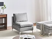 1-Seat Section EVJA Velvet Grey_1185374