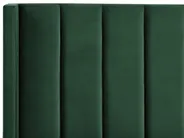 Sänky Sametti VILLETTE 160 x 200 cm Tummanvihreä_745606