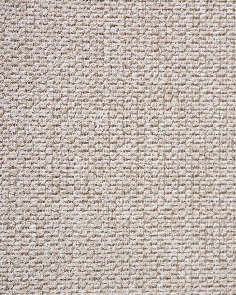 Set of 2 Dining Chairs Swivel COSO Fabric Light Beige_1038057