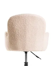 Skrivbordsstol PRIDDY Bouclé Ljusbeige_1101218
