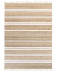 Matto TALPUR Valkoinen 160 x 230 cm juutti_845622
