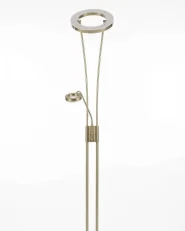 LED Floor Lamp KENNET  with Dimmer Metal Brass_1176706
