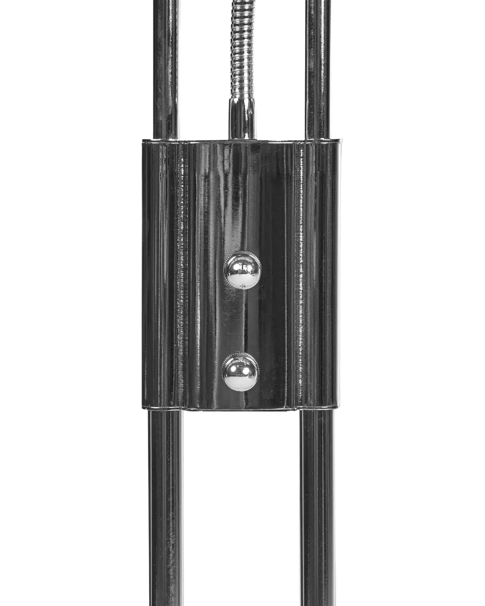 LED Floor Lamp KENNET  with Dimmer Metal Silver_1145481