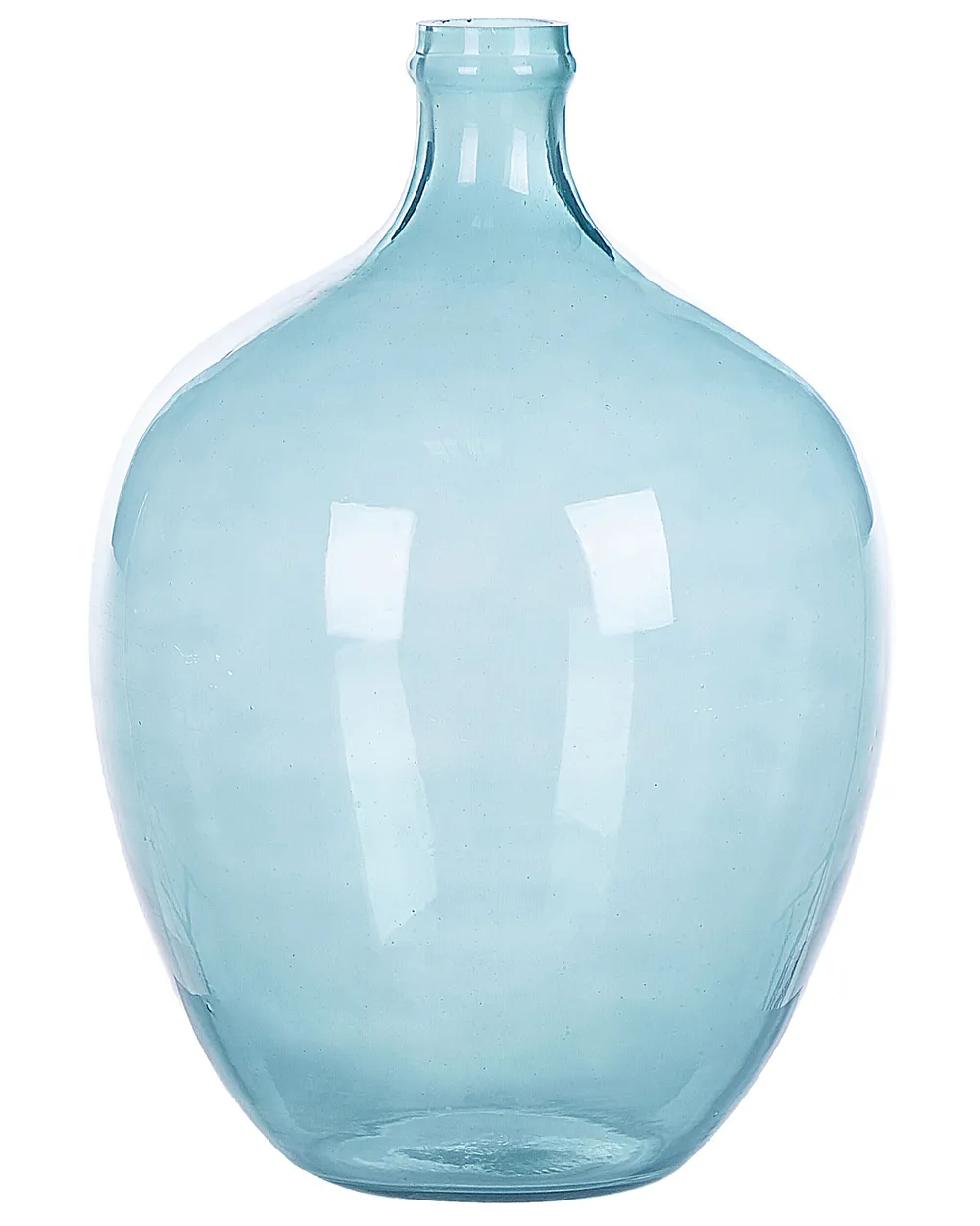 Flower Vase ROTI 39 cm Glass Light Blue