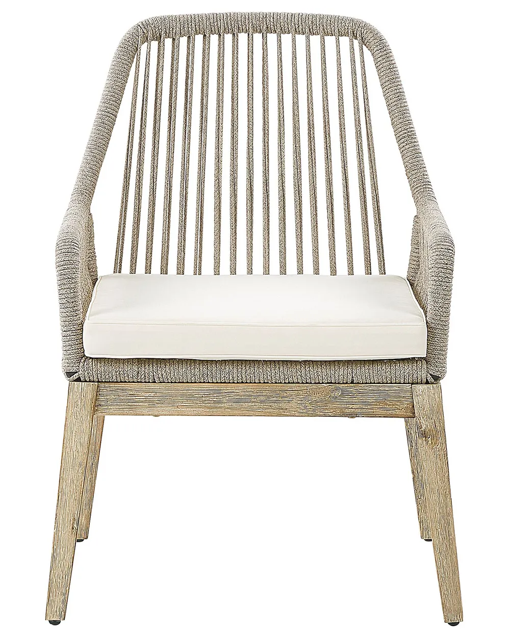 Set med 2 stolar med dynor OLBIA Off-White_771404