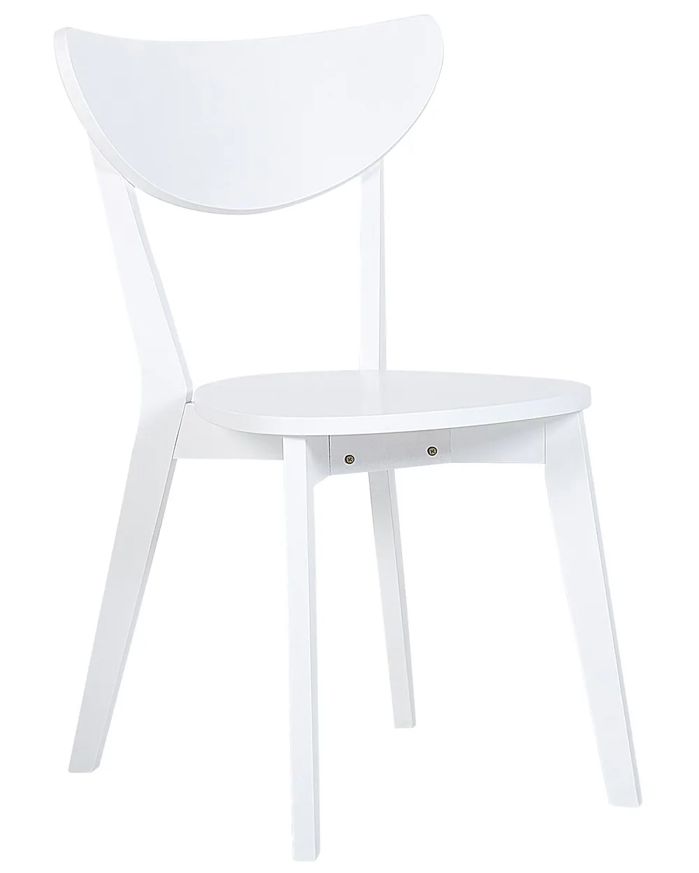 Set of 2 Dining Chairs ROXBY White_792014