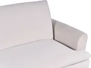 Sofa Bed 3 Seater VETTRE Velvet Light Beige_881039
