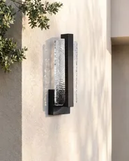LED-vägglampa för utomhusbruk YANTRA Svart_1094694