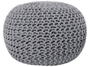 Pouffe CONRAD Cotton Grey_736698