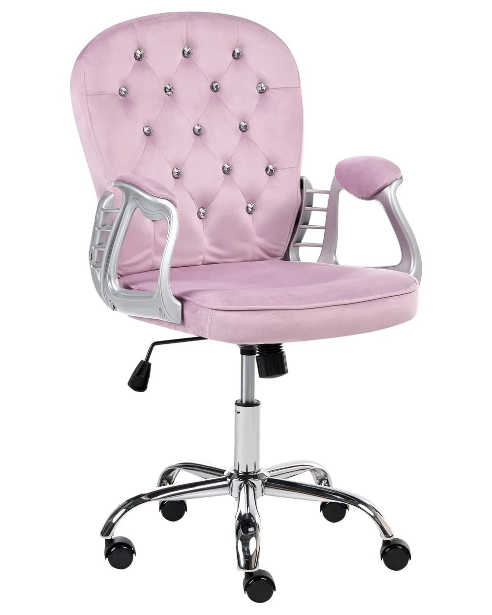 Desk Chair PRINCESS Velvet Light Violet
