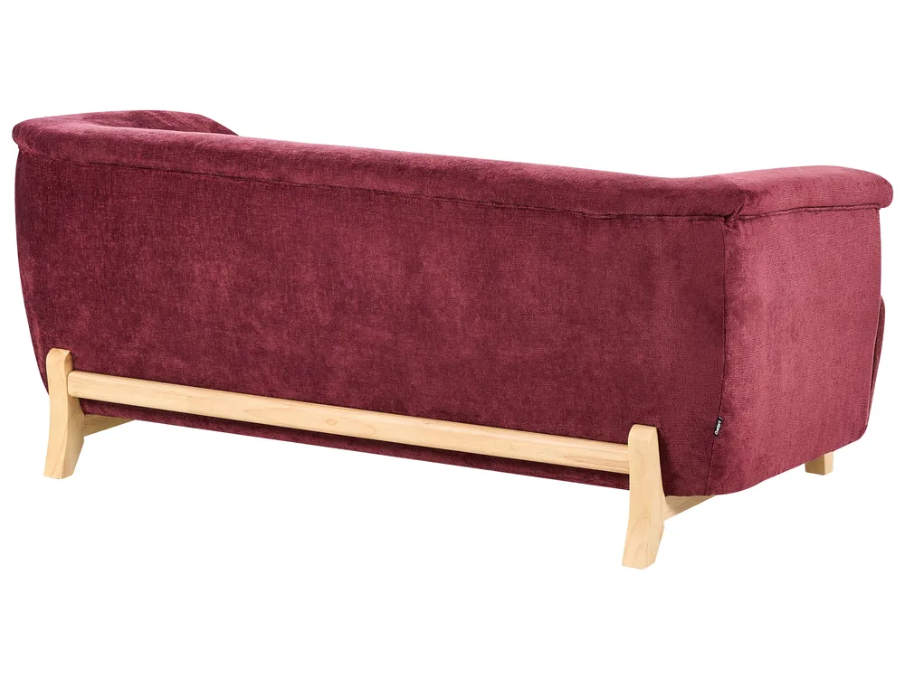 Soffa 2-sits ALNOR Chenille Vinröd_1019105