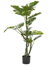 Konstgjord växt MONSTERA PLANT 135 cm Grön_917220