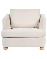 Living Room Set 6 Seater RATTVIK Boucle Off-White_1066741