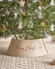 Christmas Tree Collar IMATRA 65 cm Iron Beige_1010649