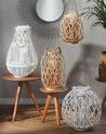 Lantern MAURITIUS 40 cm Willow Wood Natural