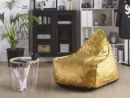 Sittsäck 200 L DROP 63 cm 75 cm Guld_1078512