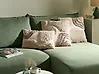 Koristetyynysetti 3 kpl ALSTONIA 30 x 50 cm 45 x 45 cm Puuvilla Beige Abstrakti kuvio