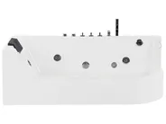 Corner Hot Tub with LED ACUARIO 1700 x 800 mm White Right Hand_755863