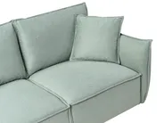 Sofa 3 Seater KUNES Fabric Light Green_1013172
