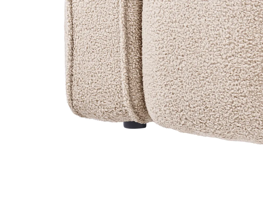Soffa 2-sits UTANA Bouclé Beige_1057356