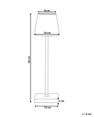 Wireless LED Table Lamp BACEIRO Metal Pink_1061073