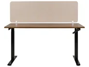 Desk Screen SPLIT 160 x 50 cm Beige_894603