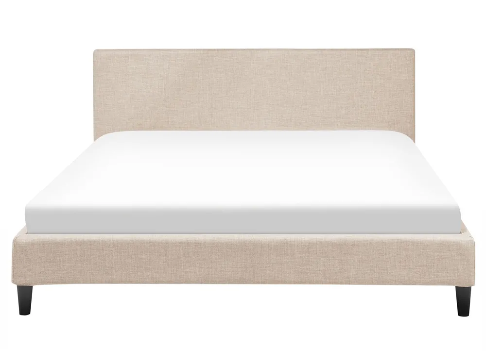 Säng med lamellram FITOU 160 x 200 cm Beige_709821