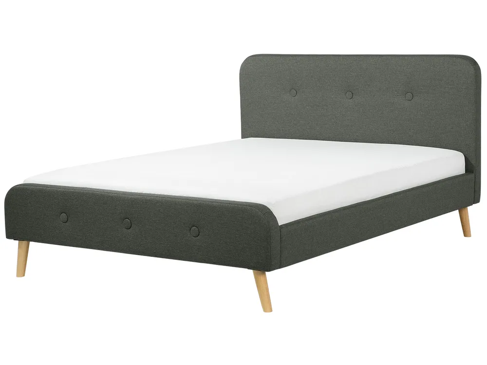 Bed Fabric RENNES 180 x 200 cm (EU Super King) Dark Grey