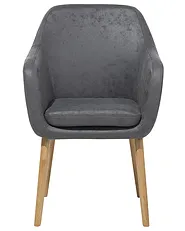 Dining Chair YORKVILLE Faux Leather Grey_693066