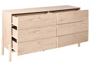 6 Drawer Chest COLLINS Light Brown_1038554