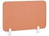 Työpöydän väliseinä WALLY 72 x 40 cm Vaalea punainen