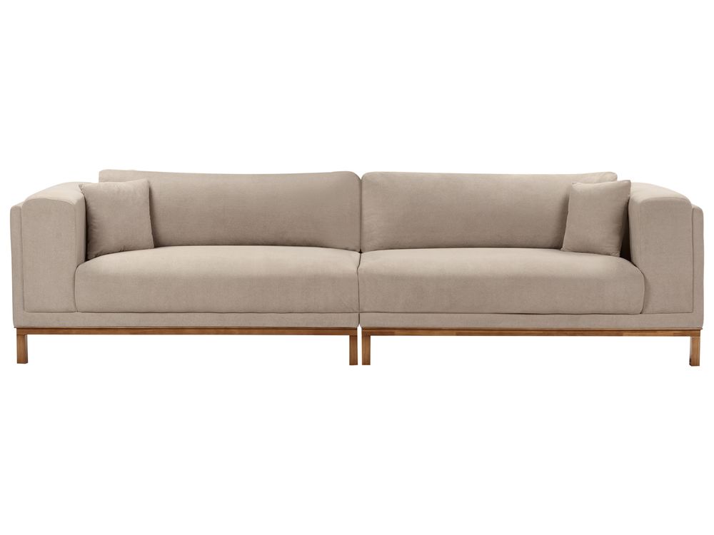 Sofa 4-seters VENG Gråbrun