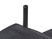 Single Sofa Bed JERSLEV Fabric Black_1010108