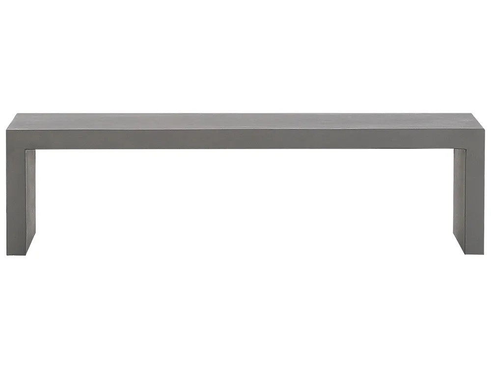 Trädgårdsbänk TARANTO 150 cm Betong Grå_775847