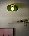 Taklampe LUGUSE Glass Grønn