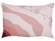 Set of 2 Outdoor Cushions CAMPEI Abstract Pattern 40 x 60 cm Pink_881537