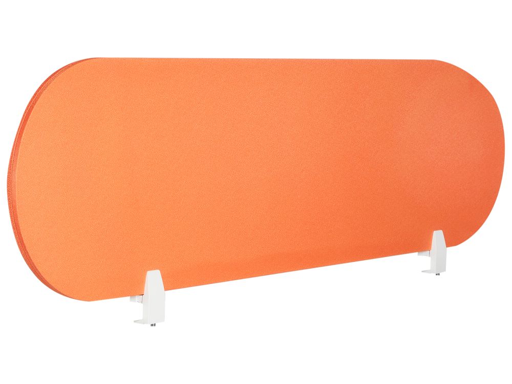 Skillevegg for skrivebord SPARKY 160 x 40 cm Oransje