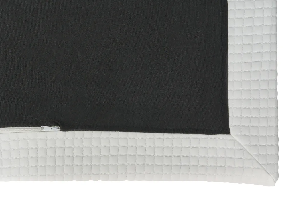Sofa Bed 2 Seater ISHOJ Fabric Light Grey_939979