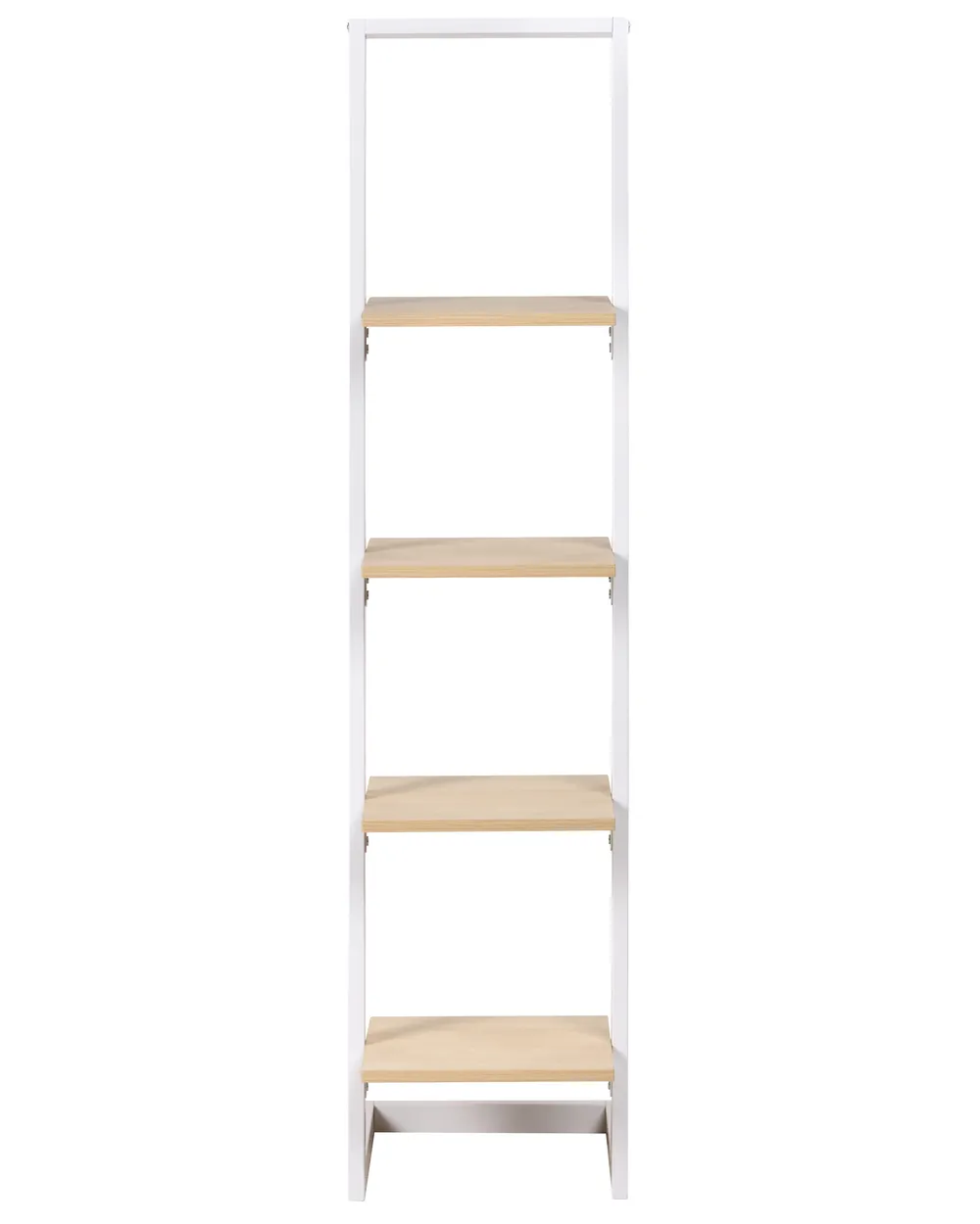 4 Tier Shelving Unit JOPLIN 143 cm White_1033469