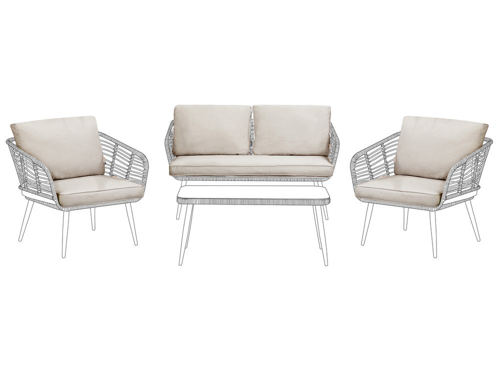 Dynfodral CORINTH Beige