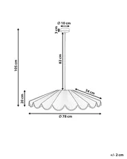 Pendant Lamp SABOGAL Wicker Natural_1037587