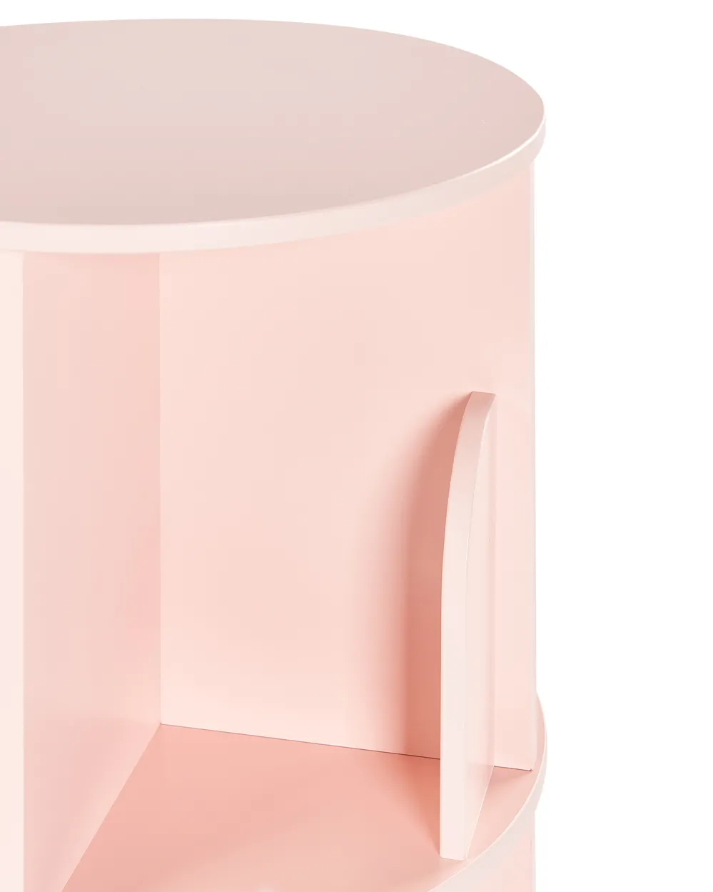 Kirjahylly pyörivä CANEY 94 cm Pastellipinkki_949181
