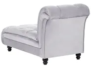 Divaani oikea LORMONT Sametti Vaaleanharmaa_881617