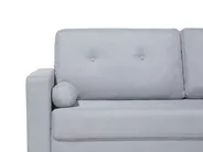 Sofa 2 Seater KALMAR Fabric Light Grey_755678