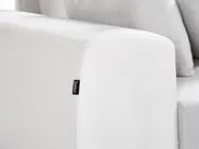 Sofa 4 Seater TORPO Fabric Light Beige_958980