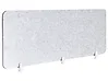 Työpöydän väliseinä SPLIT 180 x 50 cm Harmaa