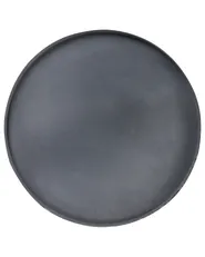 Elevated Plant Pot AUBRIETA 31 cm Metal Light Grey_1064652