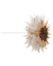 Set of 3 Hanging Decorations LED FORSAN 41 cm Star Multicolour_1031749